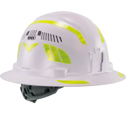 Ergodyne® Skullerz® 8961 Single Reflective Hard Hat & Safety Helmet Sticker Kit, Yellow