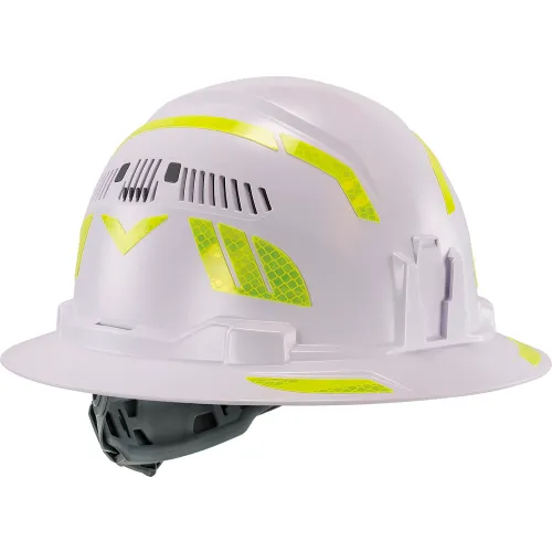 Ergodyne® Skullerz® 8961 Single Reflective Hard Hat & Safety Helmet Sticker Kit, Yellow