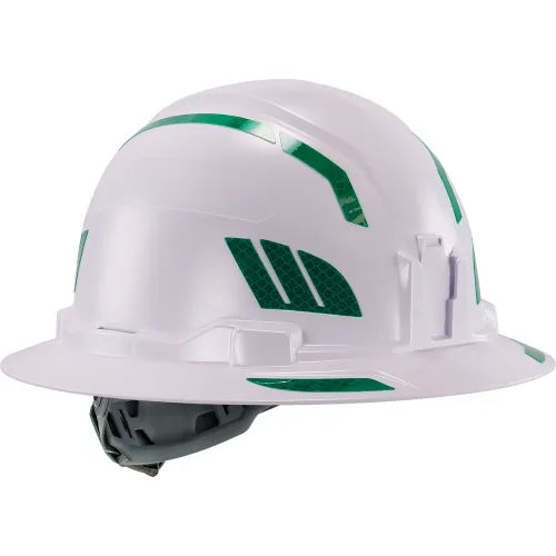 Ergodyne® Skullerz® 8961 Single Reflective Hard Hat & Safety Helmet Sticker Kit, Green