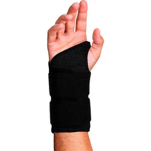 Ergodyne® ProFlex® 4015 Double Strap Wrist Brace Support, Left, XL, Black
