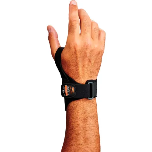 Ergodyne® ProFlex® 4020 Wrist Support, Black, XS/S Right
