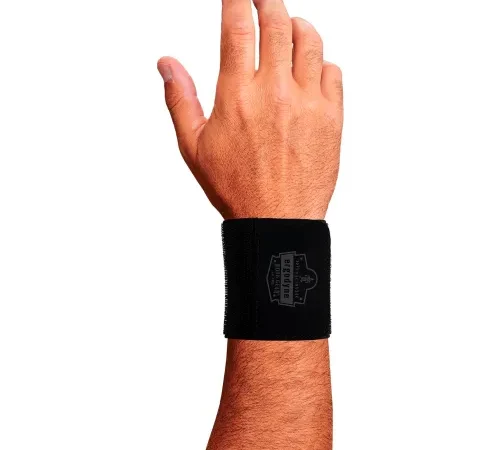 Ergodyne® ProFlex® 415 Enhanced Fit Wrist Wrap Support, One Size, Black