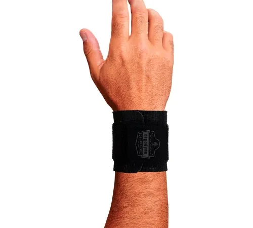 Ergodyne® ProFlex® 415 Wrist Wrap Support, One Size, Black