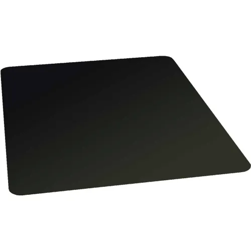ES Robbins® Office Chair Mat for Hard Floor Light Use - 36"W x 48"L - Straight Edge - Black