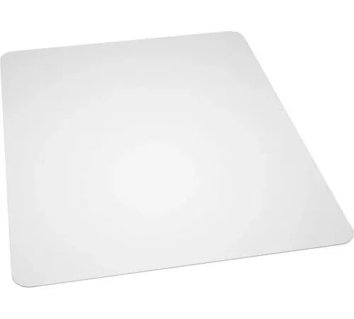 ES Robbins® Chair Mat for Hard Floors - Heavy Use - 60" x 96" Rectangle - Clear - Straight Edge