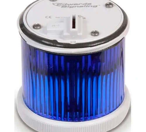 Edwards Signaling 270FB1248D Incandescent/LED Bulb Module Blue 12-48V DC