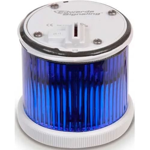 Edwards Signaling 270FB1248D Incandescent/LED Bulb Module Blue 12-48V DC