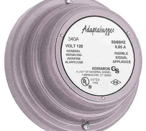 Edwards Signaling 340A-G5 Vibrating Buzzer 24V AC