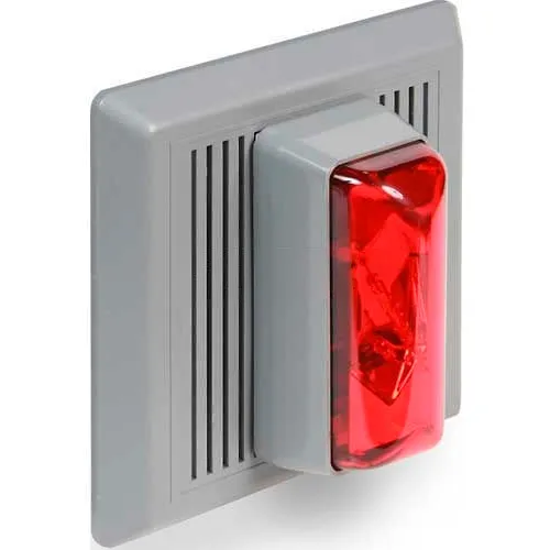 Edwards Signaling 869STRR-N5 Flush Mount Horn/Strobe 120V AC Red