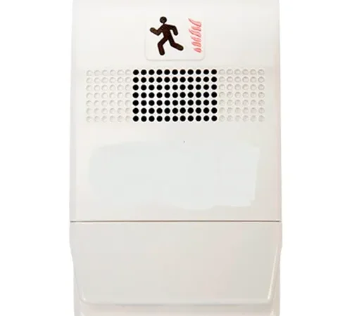 Edwards Signaling, EG1-C, Wall Chime, Temp, Hi-Lo, White