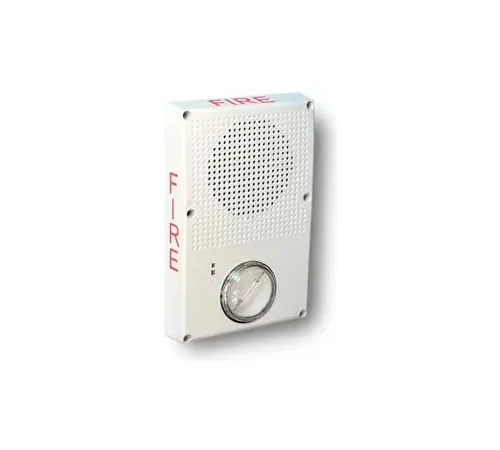 Edwards Signaling, WG4WF-SVMHC, Outdoor Speaker Strobe, White, Fire, Ho Cd