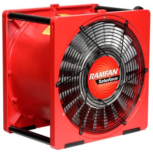 Ramfan® Smoke Removal Fan W/ Heat Resistant Housing, 3200 CFM, 1/2 HP