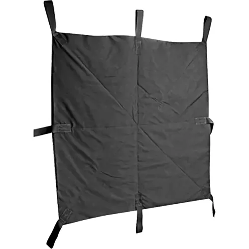 EDI-USA Ballistic Blanket, Level III-A, Jumbo, 48"L x 72"W, Black