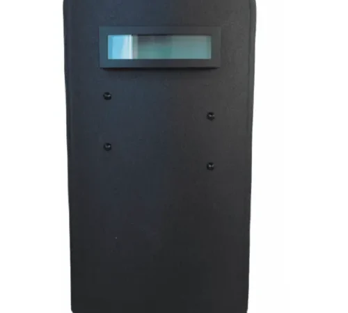 EDI-USA Classic Ballistic Shield, Level III, 31-1/2"L x 19-1/2"W, Black