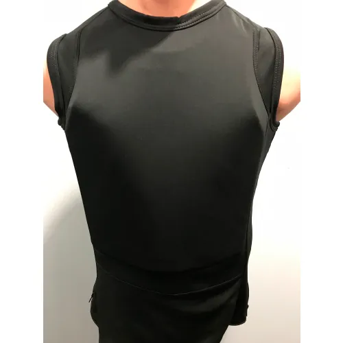EDI-USA Ballistic T-Shirt, Tested to Level III-A Ballistic Resistance, Medium, Black