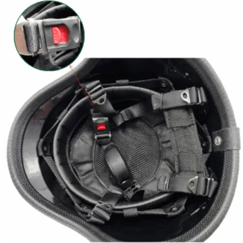 EDI-USA Classic Non-Ballistic Anti-Impact Bump Helmet, Black, Universal - Image 2