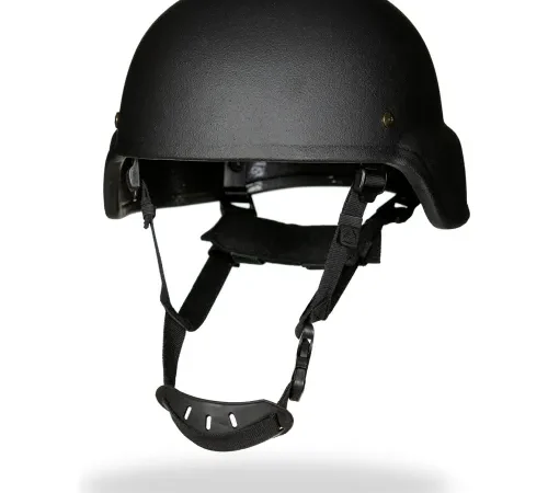 EDI-USA MICH (ACH) Style Ballistic Helmet, Level III-A Ballistic Resistance, Large , Black