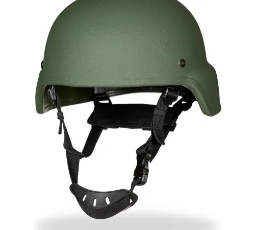 EDI-USA MICH (ACH) Style Ballistic Helmet, Level III-A Ballistic Resistance, Small , Green