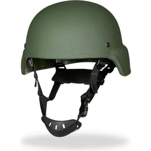 EDI-USA MICH (ACH) Style Ballistic Helmet, Level III-A Ballistic Resistance, X-Large , Green