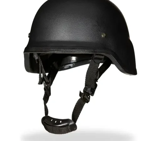 EDI-USA PASGT Style Ballistic Helmet, Level III-A Ballistic Resistance, Medium , Black