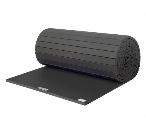 EZ Flex Sport Mats Wrestling Mat 1-5/8" Thick 6' x 24' Single Roll Gray