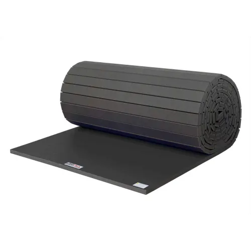 EZ Flex Sport Mats Wrestling Mat 1-5/8" Thick 6' x 30' Single Roll Gray