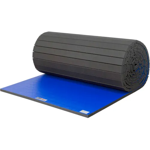 EZ Flex Sport Mats Wrestling Mat 1-5/8" Thick 6' x 30' Single Roll Royal