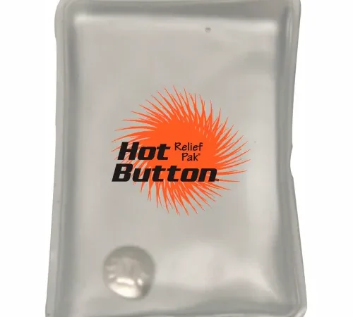 Relief Pak® Hot Button® Instant Reusable Hot Compress, Small 3.5" x 5.5"