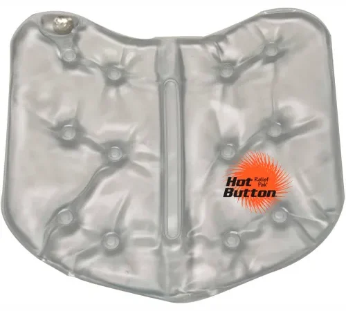 Relief Pak® Hot Button® Instant Reusable Hot Compress, Oversize 10" x 11", 12/PK