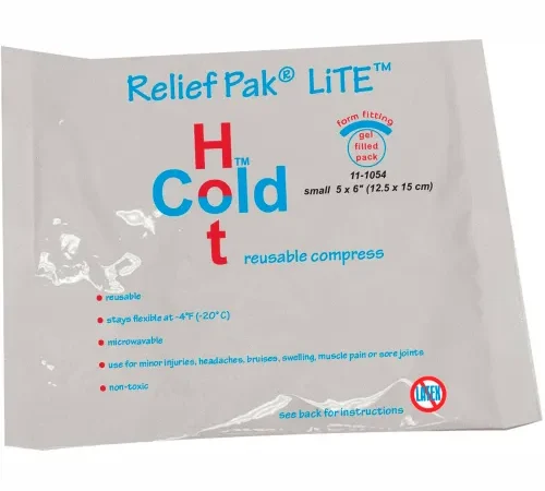 Relief Pak® LiTE™ Reusable Hot/Cold Pack, 5" x 6", Case of 12
