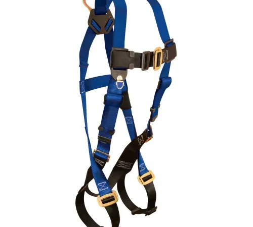 FallTech® 7015 Contractor 1-D Full Body Harness, 1 Back D-ring, Size UniFit