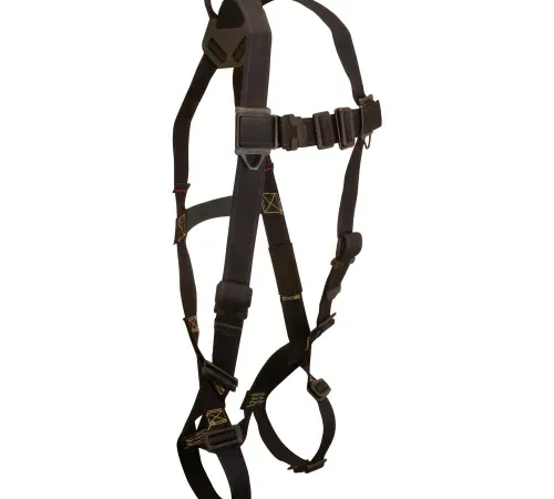 FallTech® 7047 Arc Flash Nomex/Kevlar 1-D Full Body Harness, 1 Back D-ring, Size UniFit