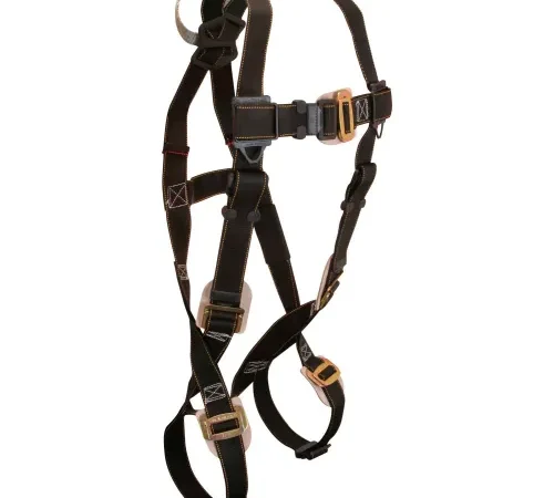 FallTech® 7051 Arc Flash Nylon Full Body Harness, Non-Belted, Size UniFit