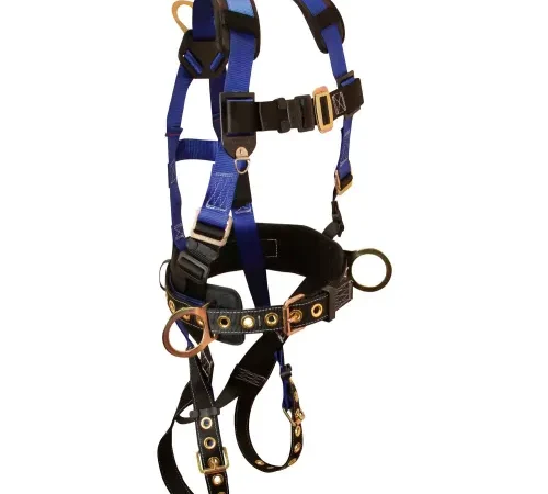 FallTech® 7073SM Foreman 3-D Full Body Harness, 3 D-rings, Size SM/M