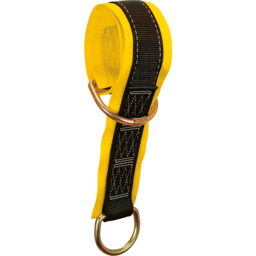FallTech® 7336 Web Pass-through Anchor Sling with 2 D-rings and 3" Wear Pad, 3' Long