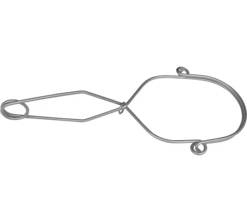 FallTech® 7407 Stainless Steel Wire Form Temporary Anchor, Fits 4" to 5"