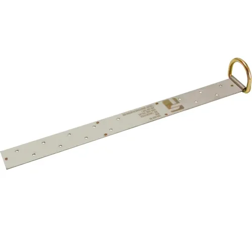 FallTech® 7434 Single D-ring Permanent Roof Anchor with Stainless Steel Body