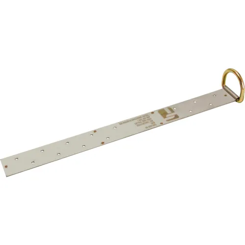FallTech® 7434 Single D-ring Permanent Roof Anchor with Stainless Steel Body