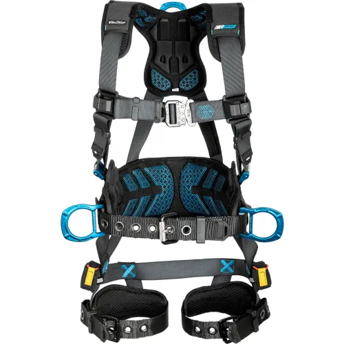 FallTech® FT-One Full Body 3D Belted Harness, Quick Connect Chest & Tongue Buckle Legs, XS - Pkg Qty 2 - Image 2