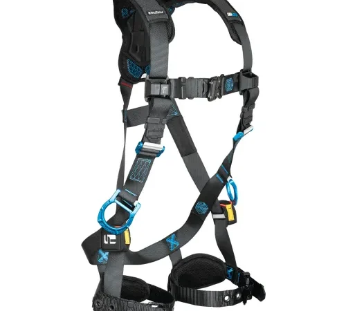 FallTech® FT-One Full Body 3D Non-Belted Harness, Quick Connect Chest & Tongue Buckle Legs, 2XL - Pkg Qty 2