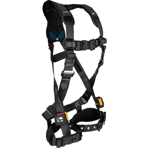FallTech FT-One Fit Non-Belted Full Body Harness, Standard, 1 D-Ring, Tongue Buckle Legs, Small
