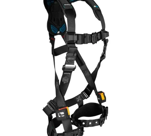 FallTech FT-One Fit Non-Belted Full Body Harness, Standard, 1 D-Ring, Tongue Buckle Legs, X Small