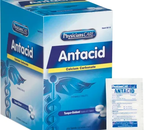 First Aid Only™ Analgesics & Antacids Refills for First Aid Cabinet, 250 Doses per box