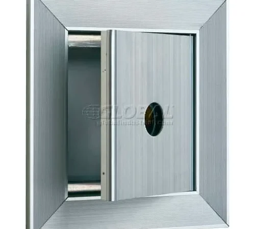 Recessed Key Keeper Locker, Anodized Aluminum