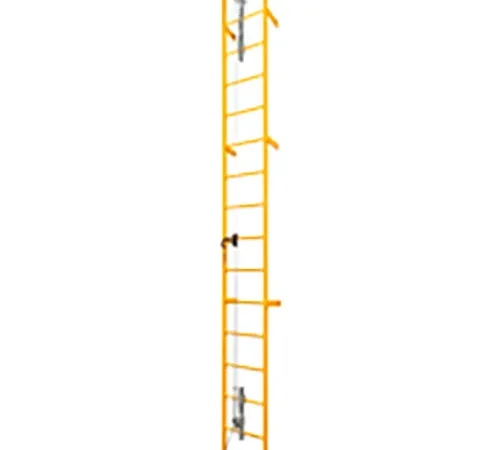 Guardian® 150' Cable Climbing System, 3/8" Dia., 1x7 Strands, Galvanized Steel Cable