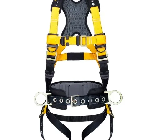 Guardian Series 3 Harness With Waist Pad, Tie Back Legs, 3 D-Rings, M-L