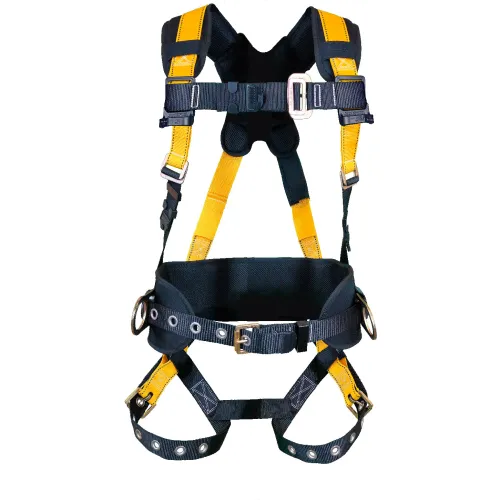 Guardian® Seraph Construction Harness With Waist Pad, Tongue Buckle Legs, 3 D-Rings, XL-XXL