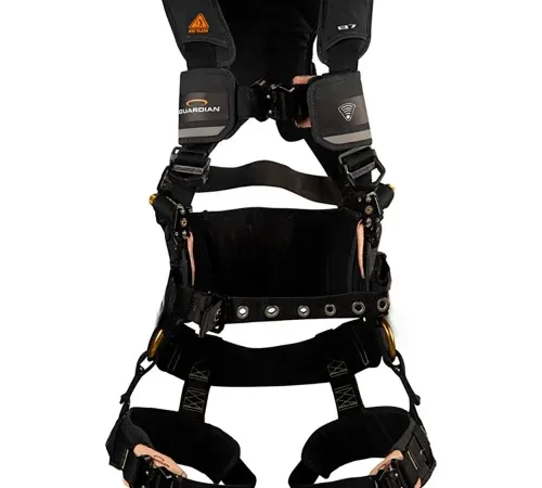 Guardian® B7-Comfort Arc Flash Harness, Waist Pad & Back D-Ring, 2XL