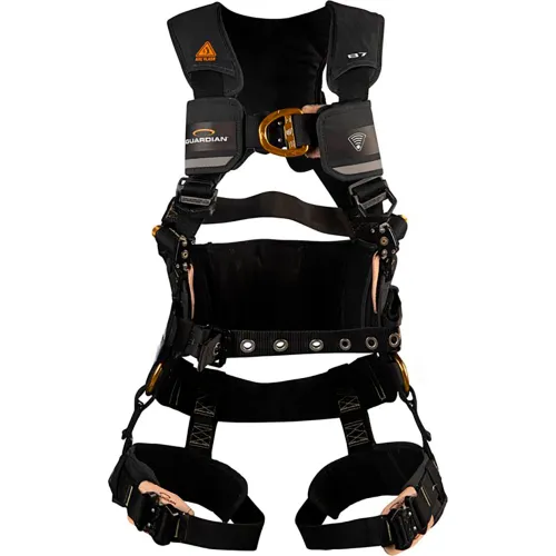 Guardian® B7-Comfort Arc Flash Harness, Waist Pad & Sternal D-Ring, S