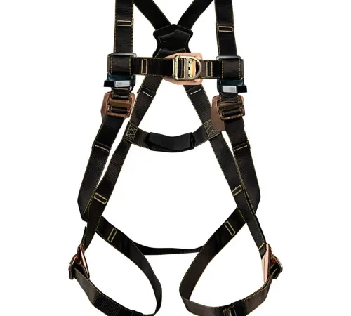 Guardian® Arc Flash Harness, Quick-Connect Buckle, Back & Sternal D-Rings, XS/S
